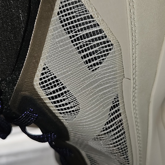 Air Jordan XXXVII Light Bone Fire Red Black Retro Men's 13 - Picture 5 of 17